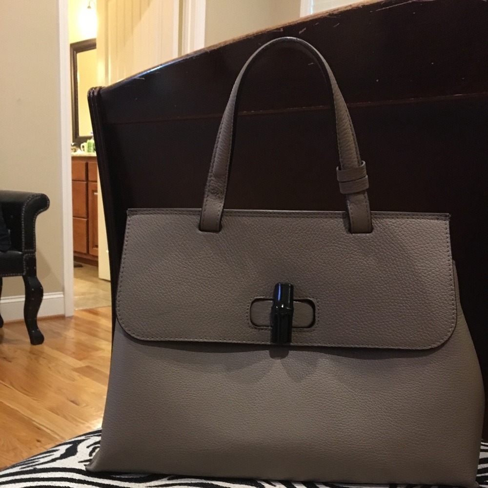 Genuine leather bag, still in good condition.